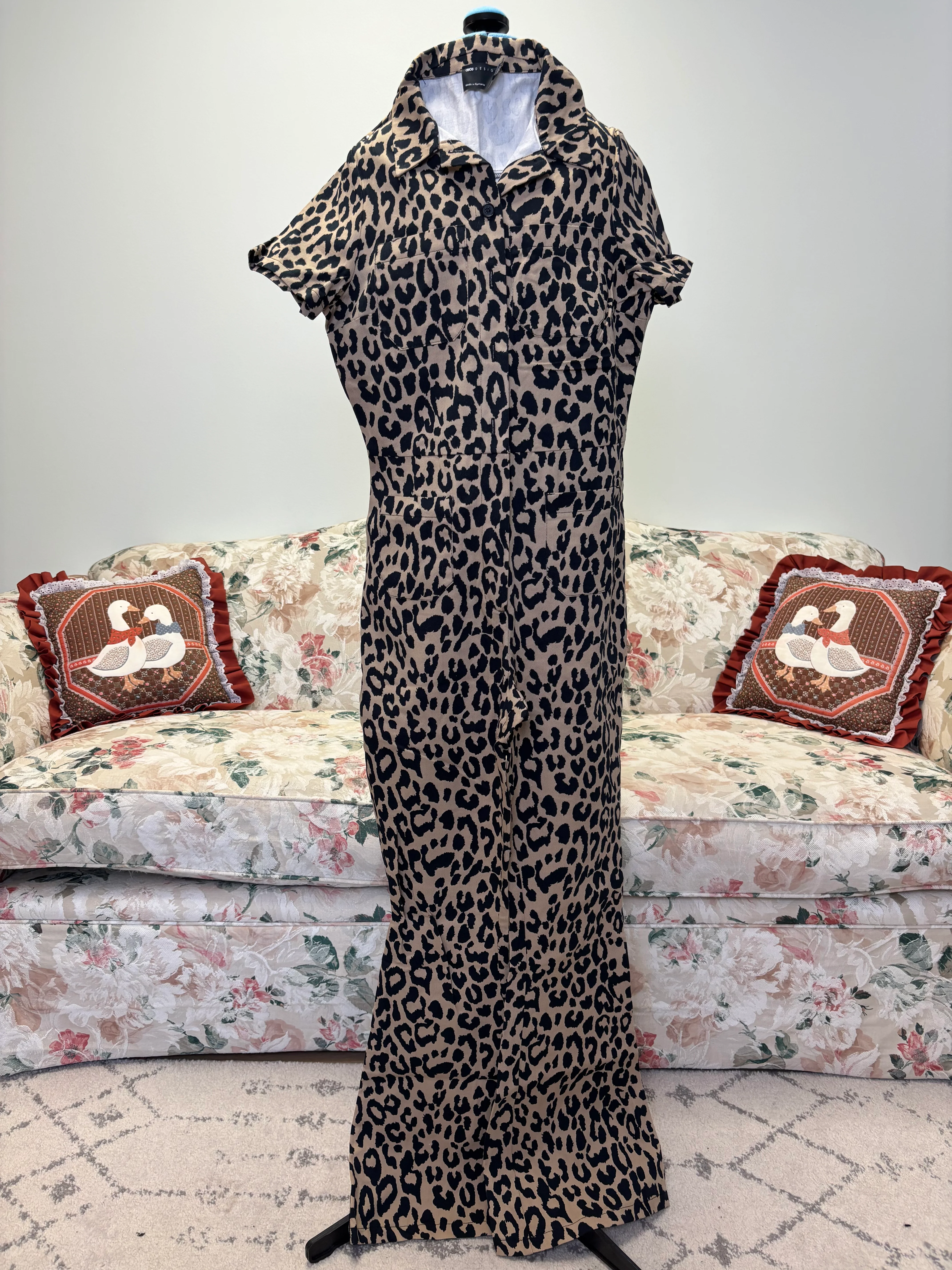 {ASOS} Cheetah Jumpsuit