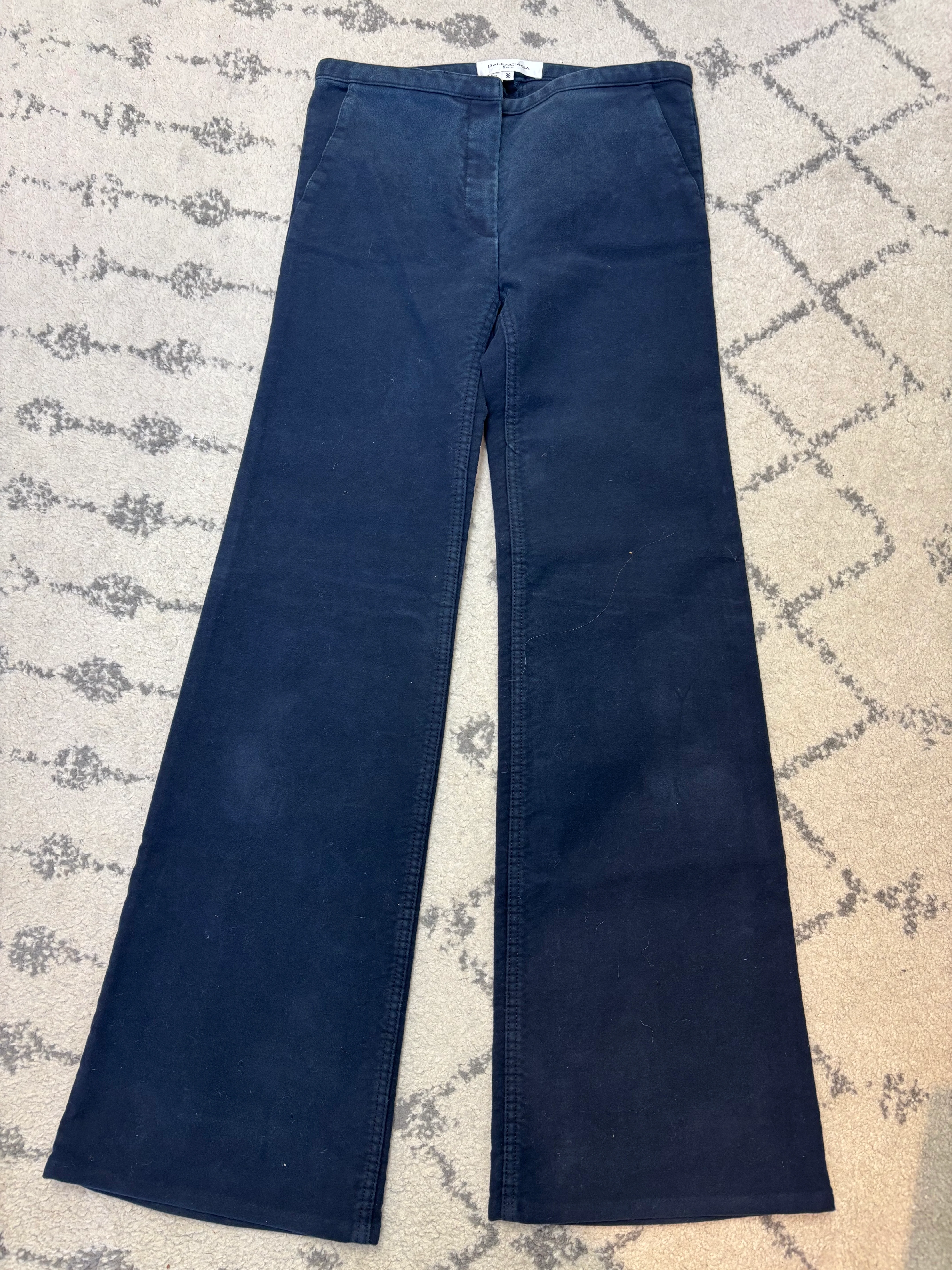 {Balenciaga} Navy Pants