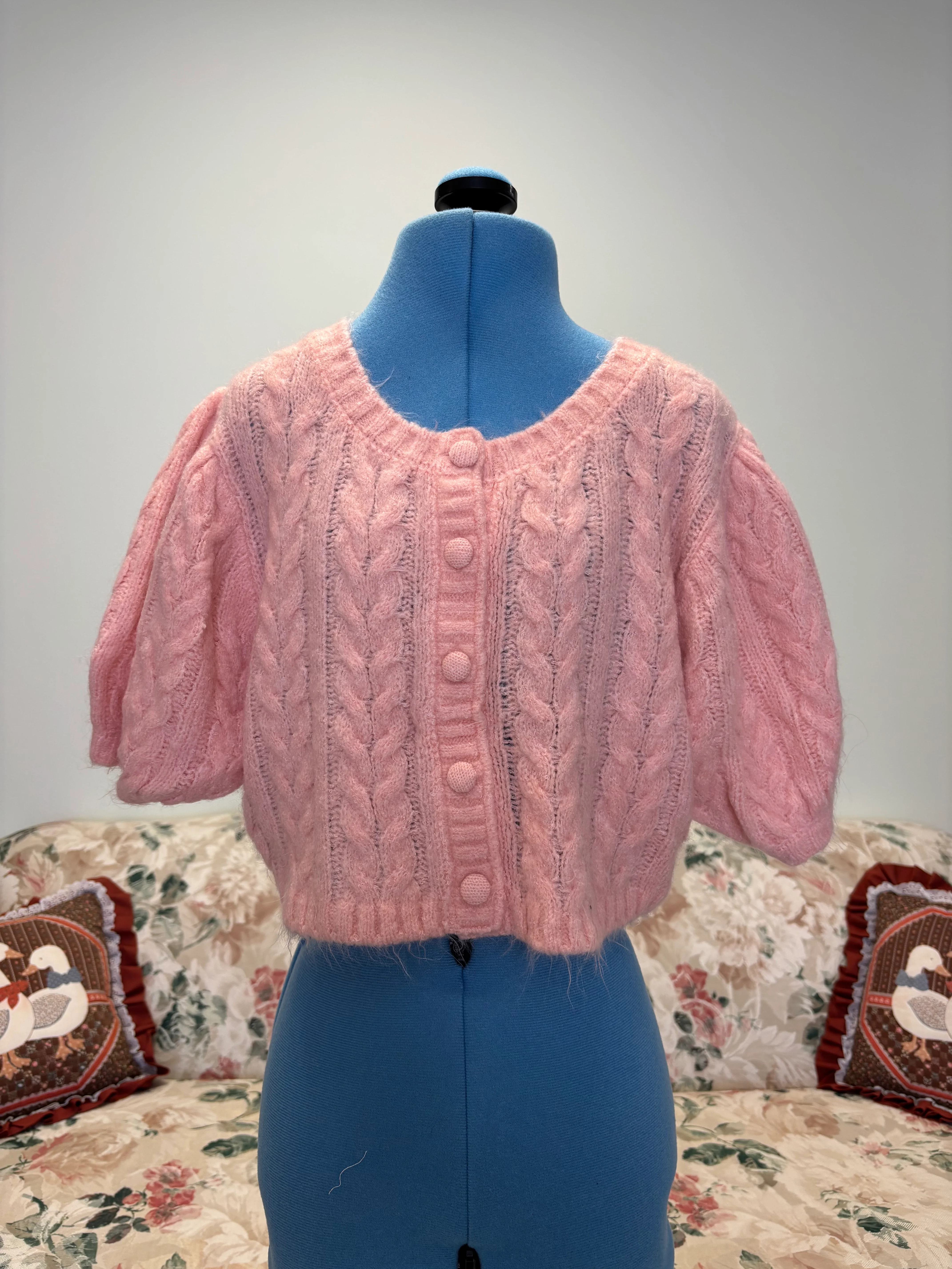 {For Love and Lemons} Pink Sweater