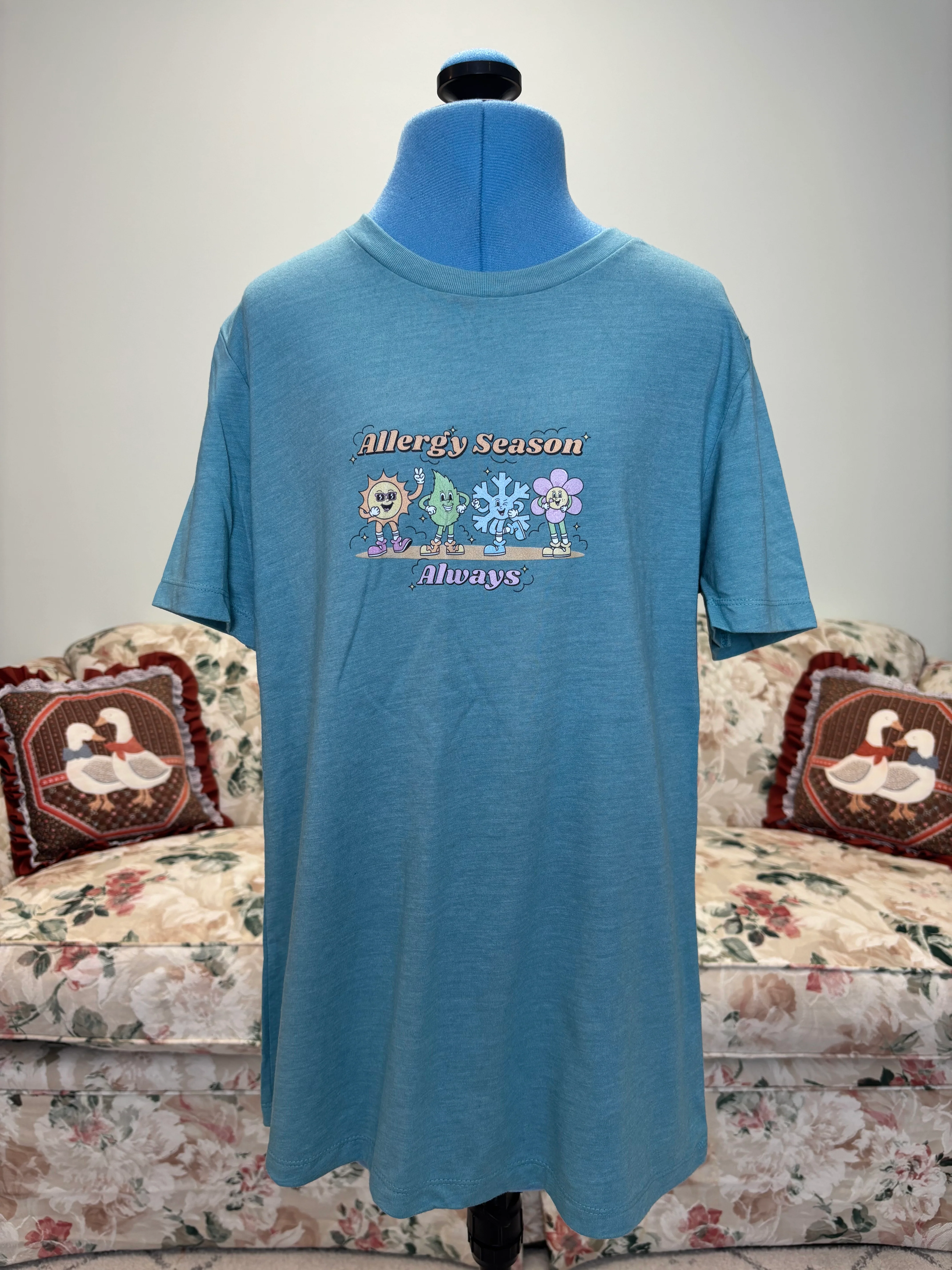 {Mia Maples} Allergy Season Always T Shirt - Image 3
