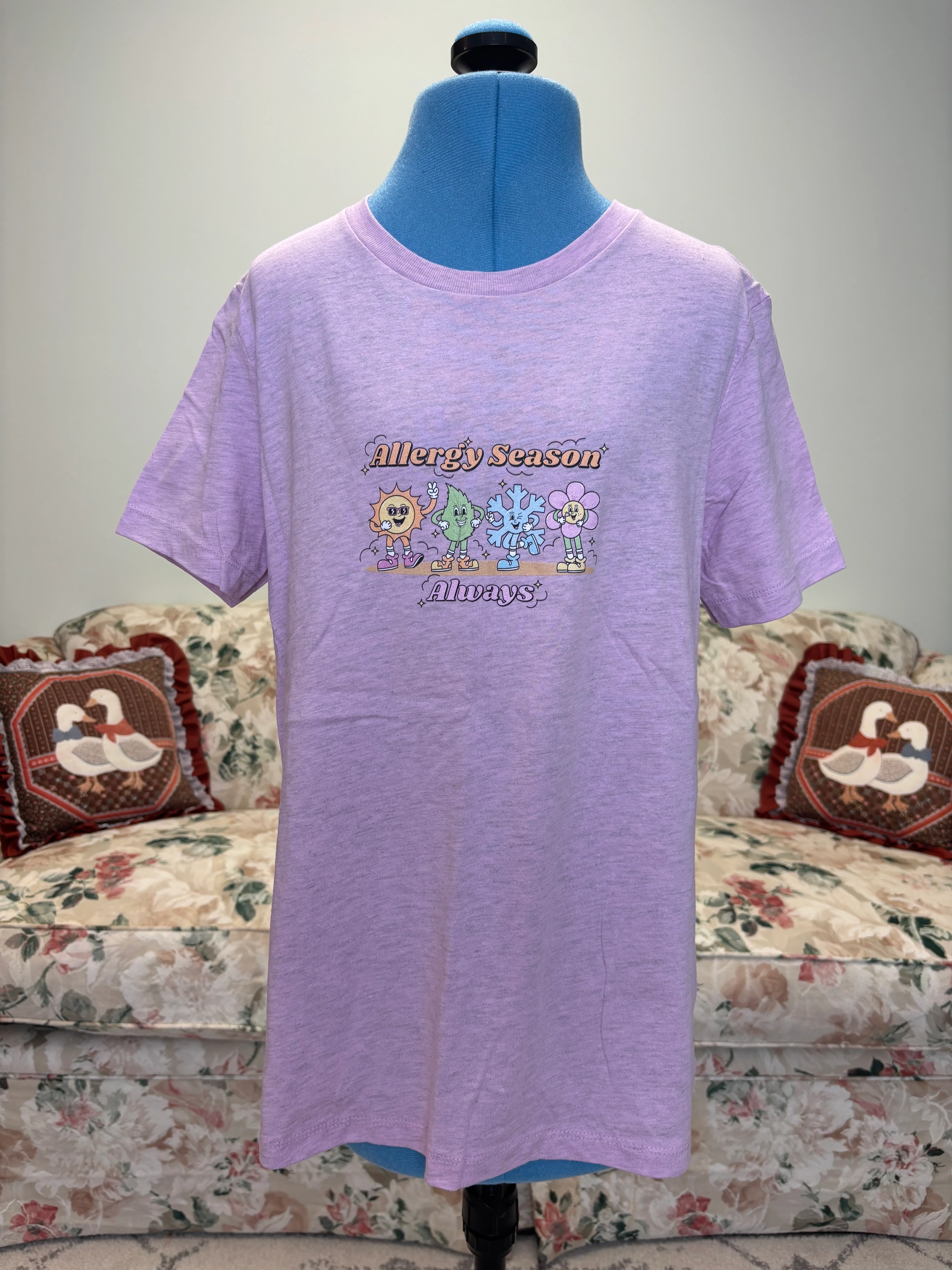 {Mia Maples} Allergy Season Always T Shirt - Image 4
