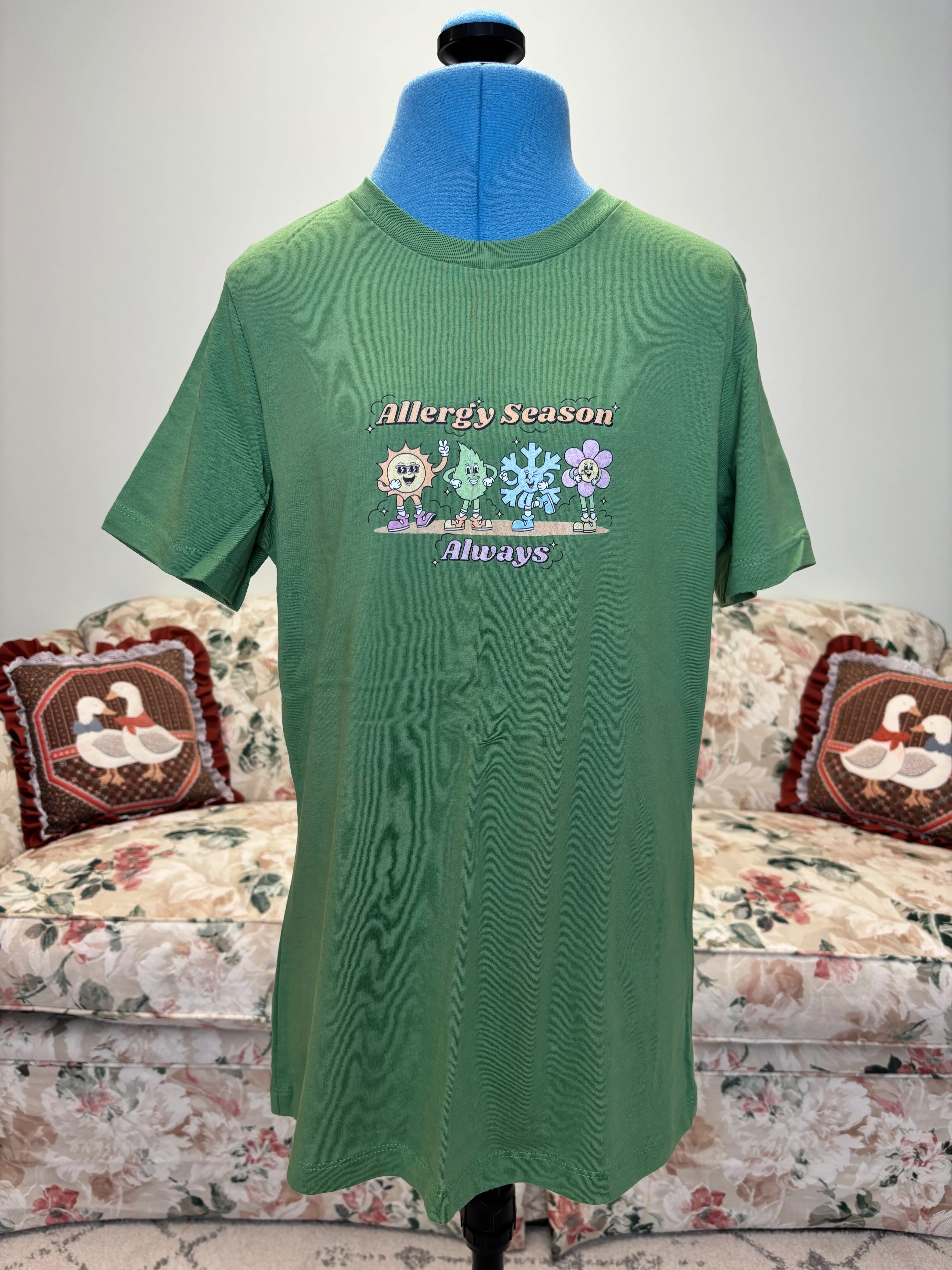 {Mia Maples} Allergy Season Always T Shirt - Image 5