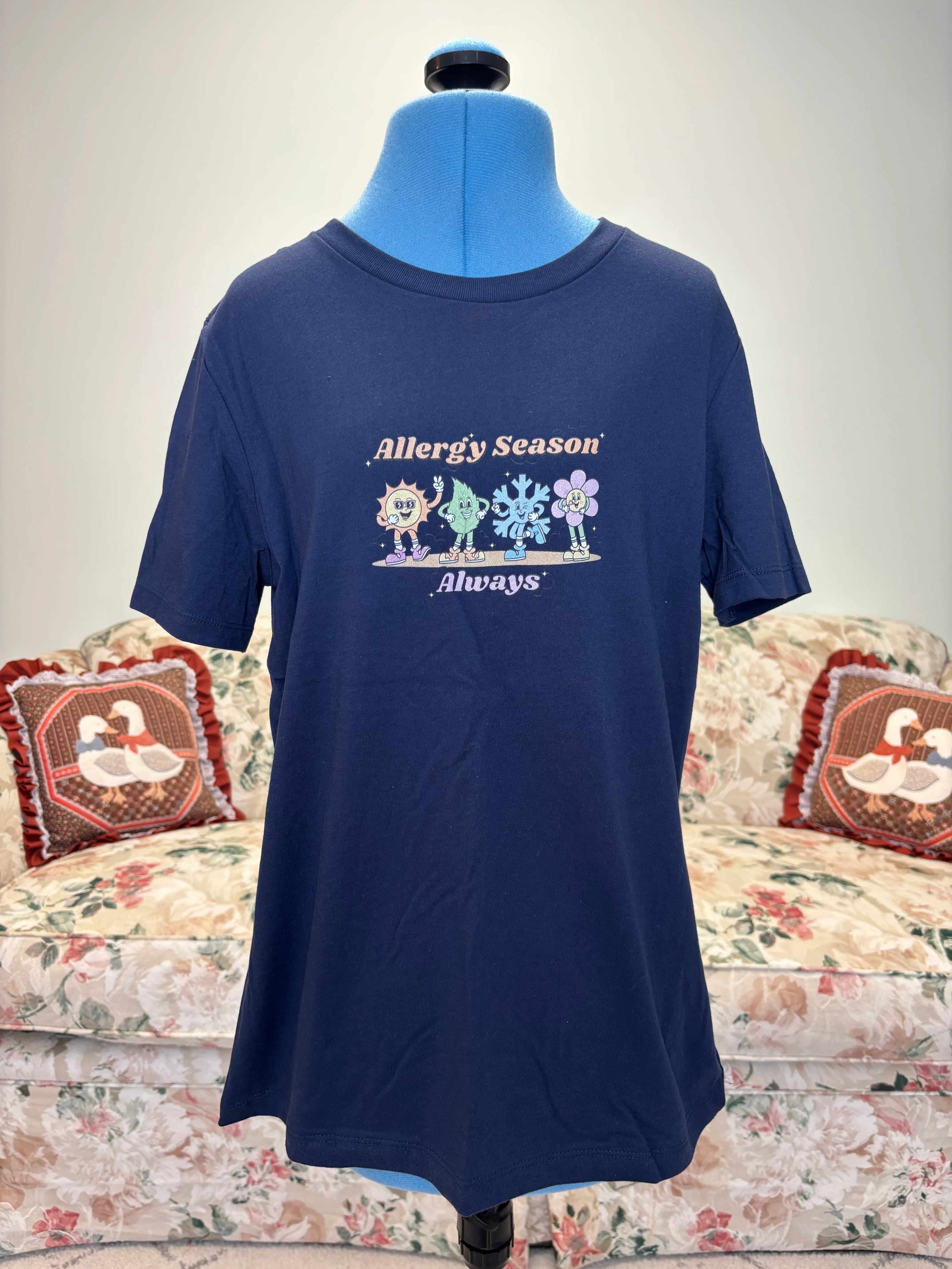 {Mia Maples} Allergy Season Always T Shirt - Image 6