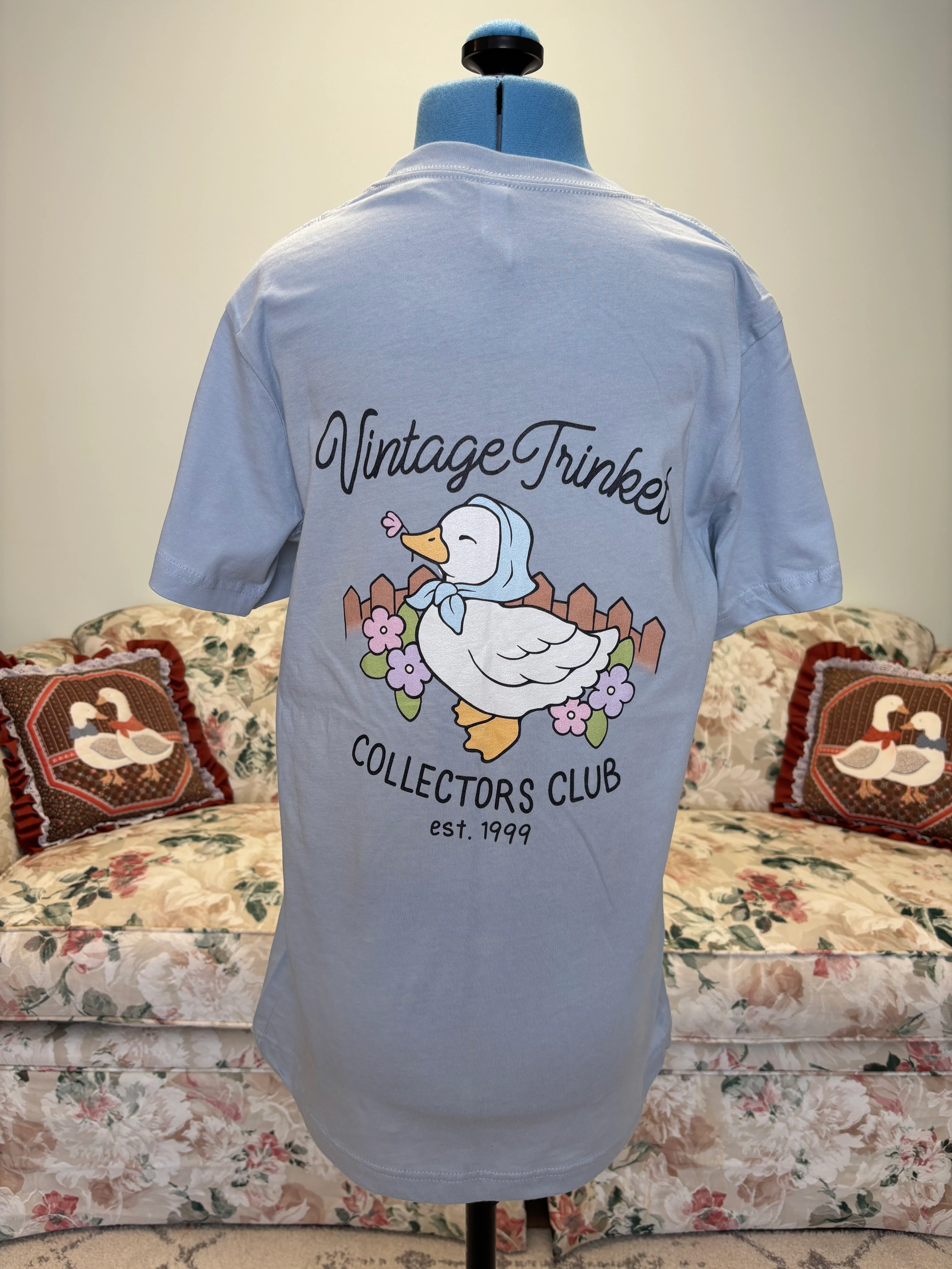 {Mia Maples} Vintage Trinket Collectors Club T Shirt V5 - Image 2