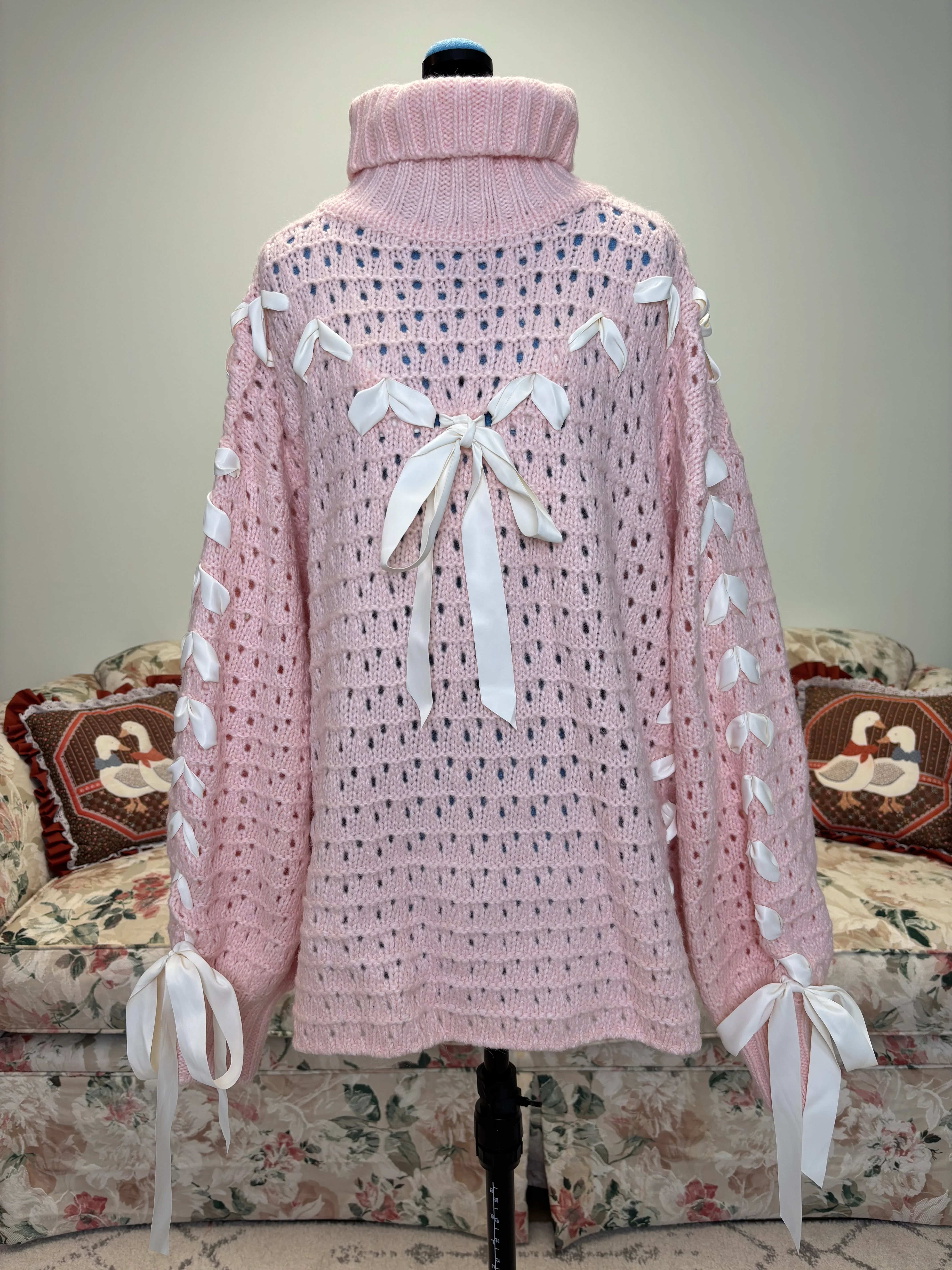 {For Love and Lemons} Bow Tie Sweater