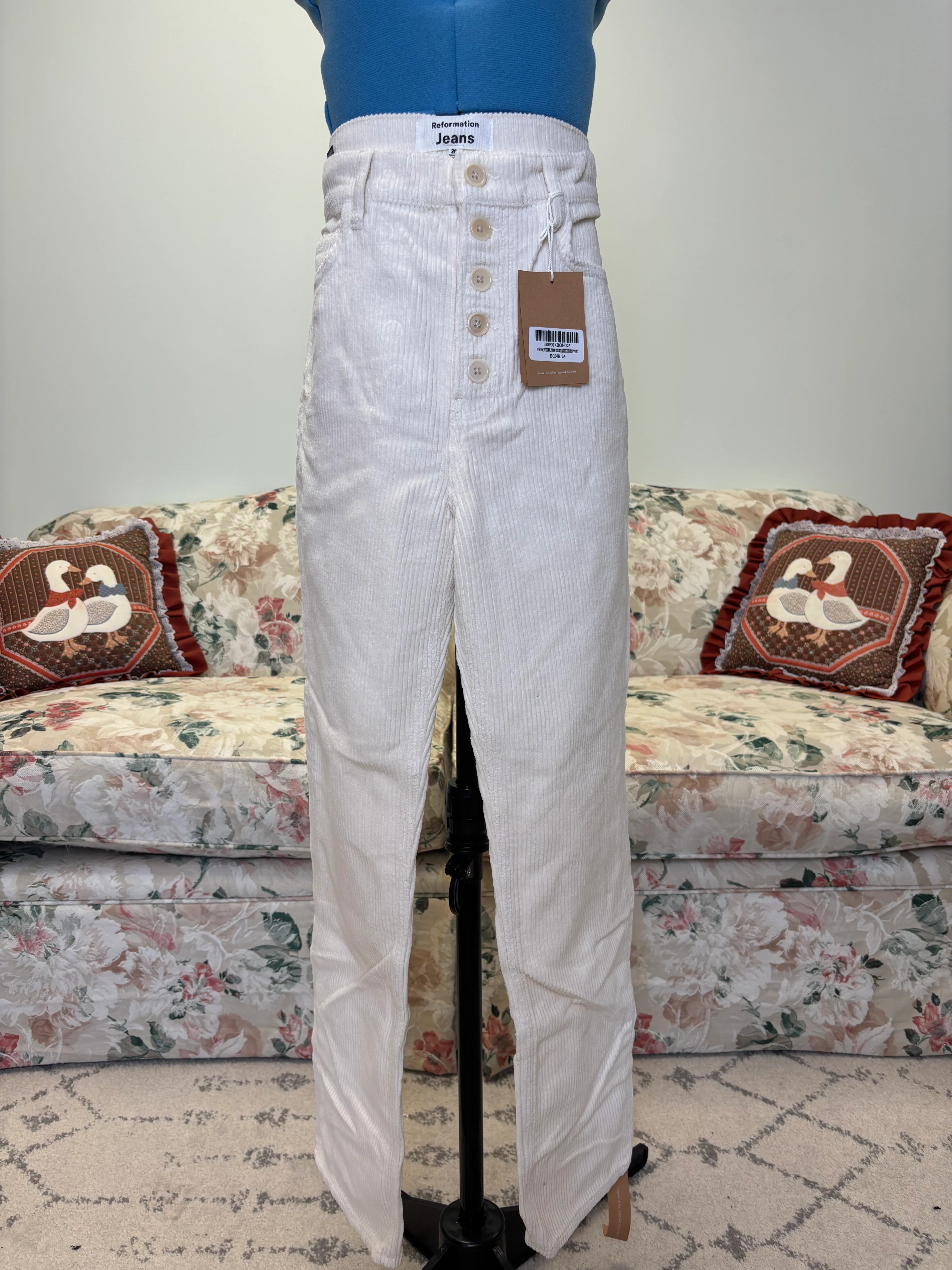 {Reformation} Corduroy Pants